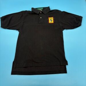 Ferrari Club of America Black Logo Patch New England Region 100% Cotton Size Sm